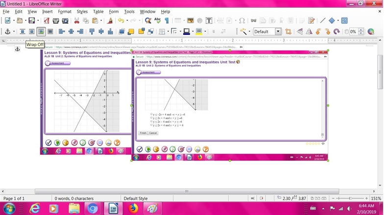 Which system of inequalities is represented by the graph-example-1