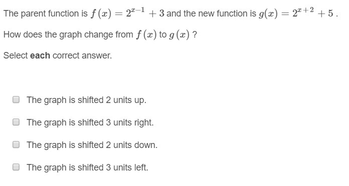 How does the graph change between these two functions?-example-1