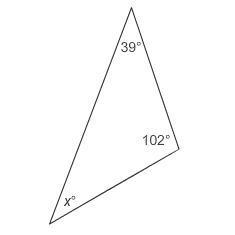 PLZ HELP ME What is the value of x? Enter your answer in the box.-example-1