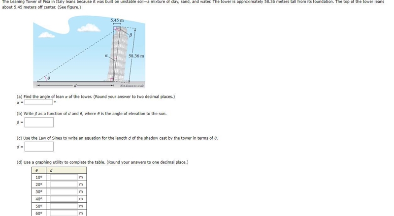 Angles. Maybe using law of sines-example-1