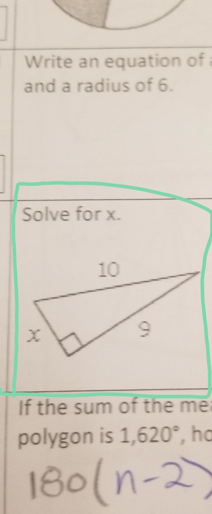 Solve for x. really beed help before my final!!!!​-example-1