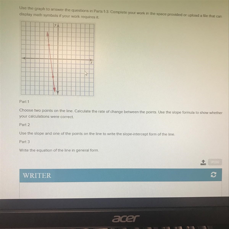 Use the graph to answer the questions in part 1-3.-example-1