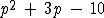 Find the product for (p+5)(p-2)-example-3