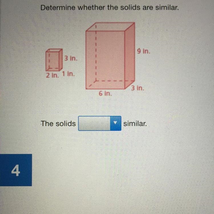 Determine whether the solids are similar.-example-1