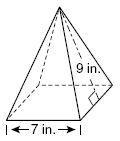 What is the surface area of the figure a:441 b:301 c:252 d:175-example-1