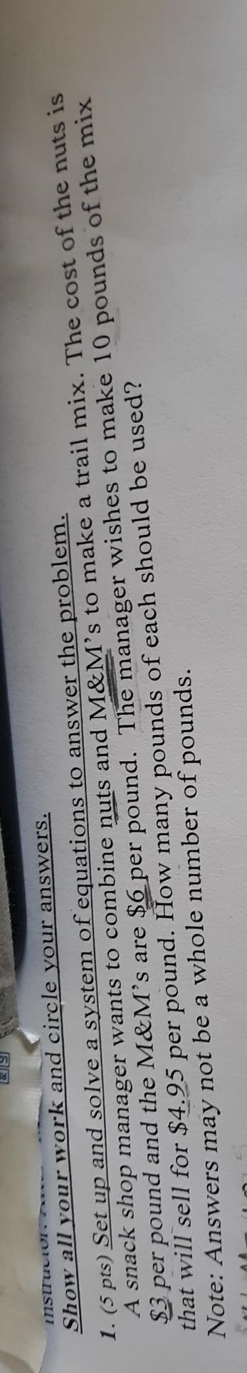 Need help multiplying -300 to N+M&M=10 for equation (1)​-example-1