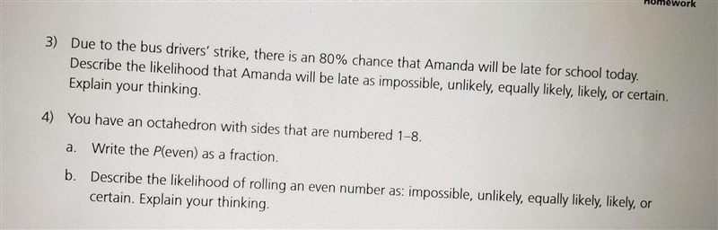 I need help with #3 and #4 part b please help​-example-1