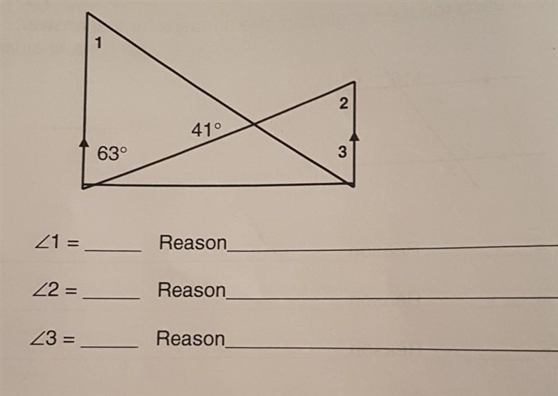 I know angle 1 is 76 degrees but I have no idea how to calculate the others...help-example-1