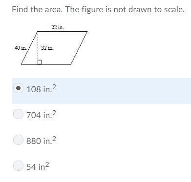 Find the area. The figure is not drawn to scale.-example-1