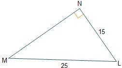 Given right triangle MNL, what is the value of cos(M)? A. 3/5 B. 3/4 C. 4/5 D. 5/3-example-1