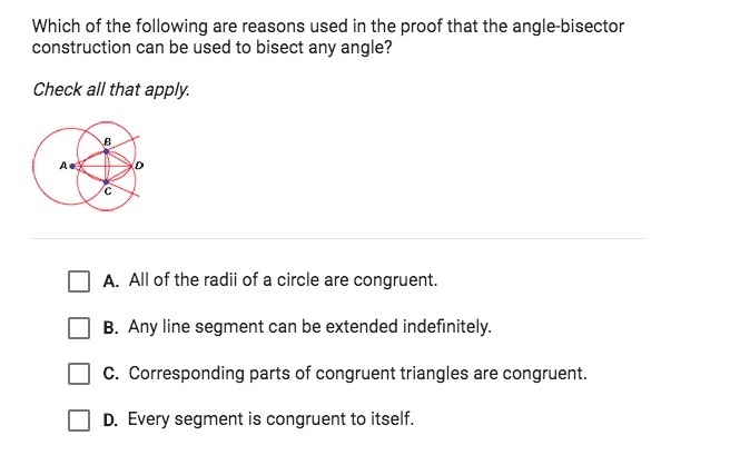 URGENT PLEASE HELP!!!! Which of the following are reasons used in the proof that the-example-1