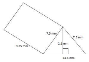 A manufacturer uses a mold to make a part in the shape of a triangular prism. The-example-1