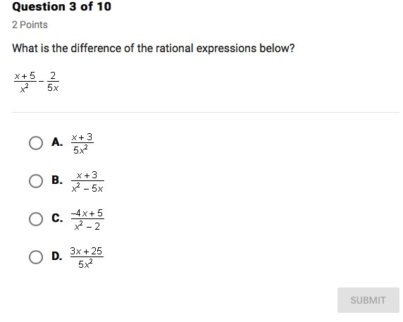 What is the difference of the rational expression below?-example-1