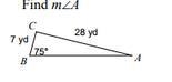 Find m angle A A 10 B 20 C 16 D 14-example-1