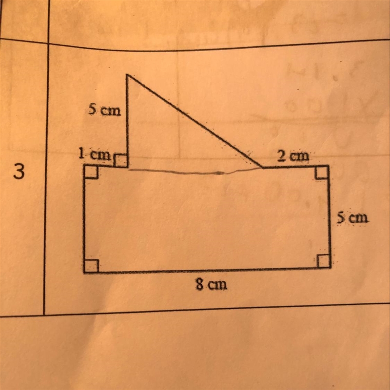 Need to know the area of the composite figure.-example-1