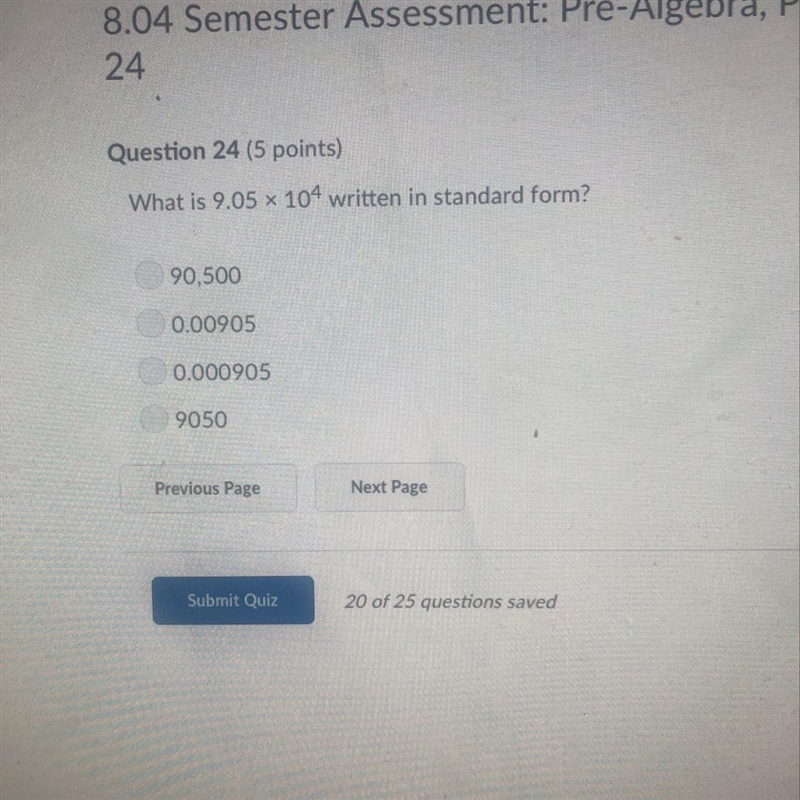 Show the Standard form of this problem-example-1