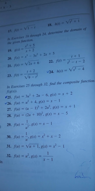 Hello there! Can I get some help with those calculus equations? 24, 25, 26 Thanks-example-1