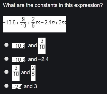 What are the constants in this expression?-example-1