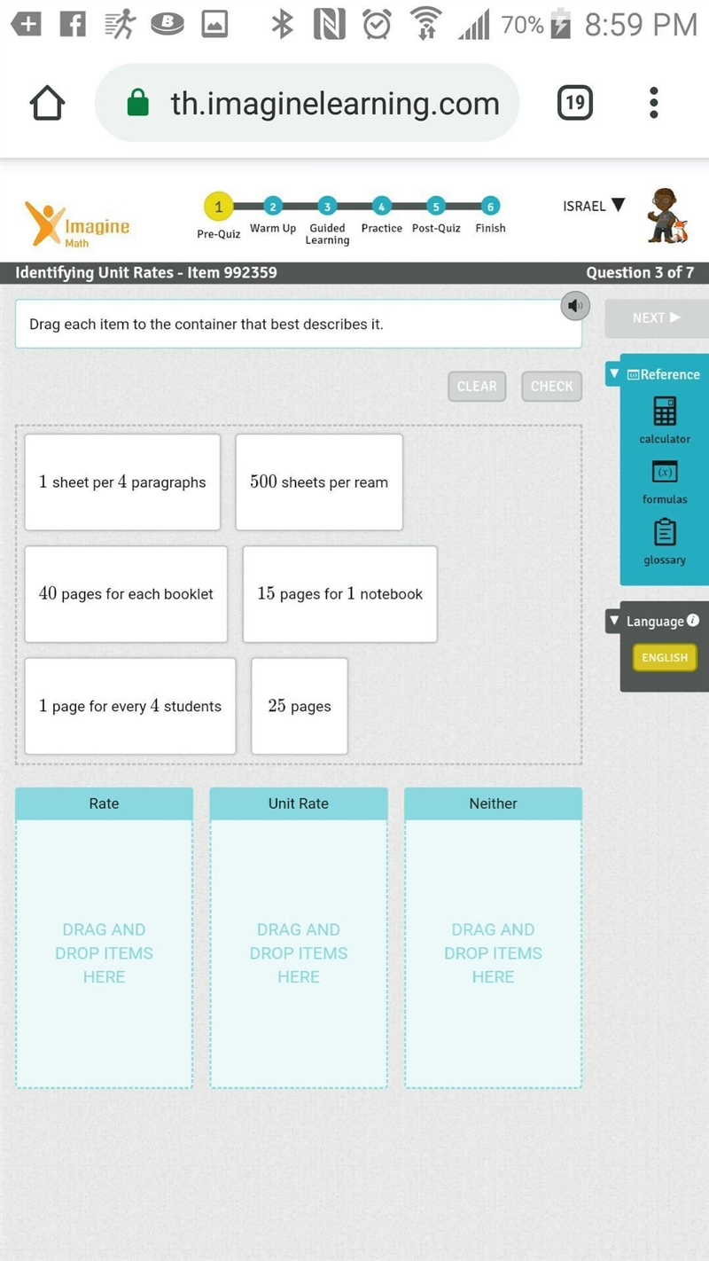 Drag each item to the container that best describes it.-example-1