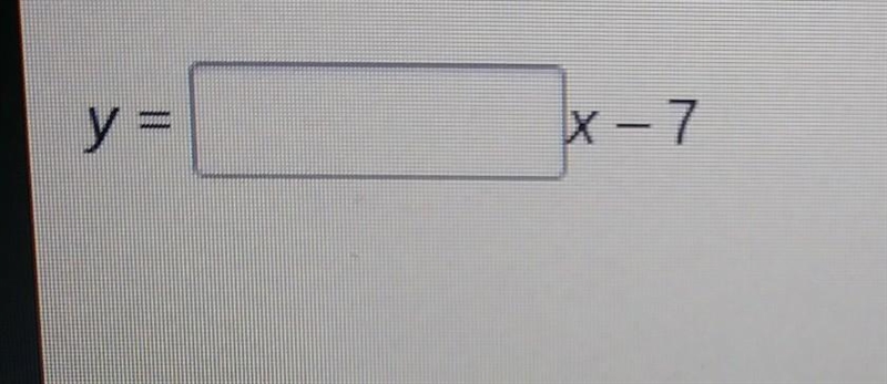 The equation of the line that passes through points (0,-7) and (2,-1) is shown below-example-1