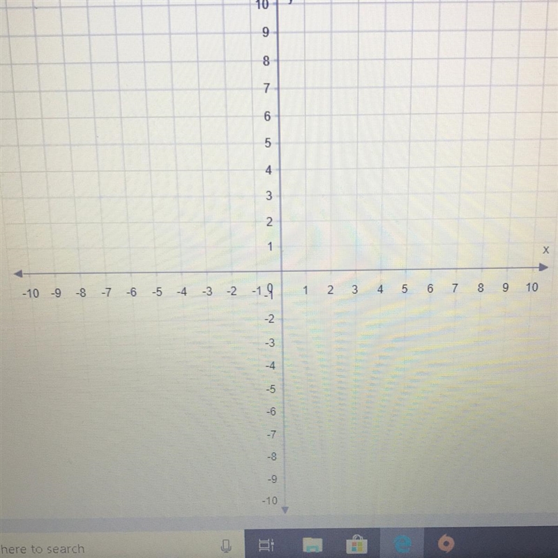 Plot the x- and y-intercepts to graph the equation. y=-1/2x-3-example-1