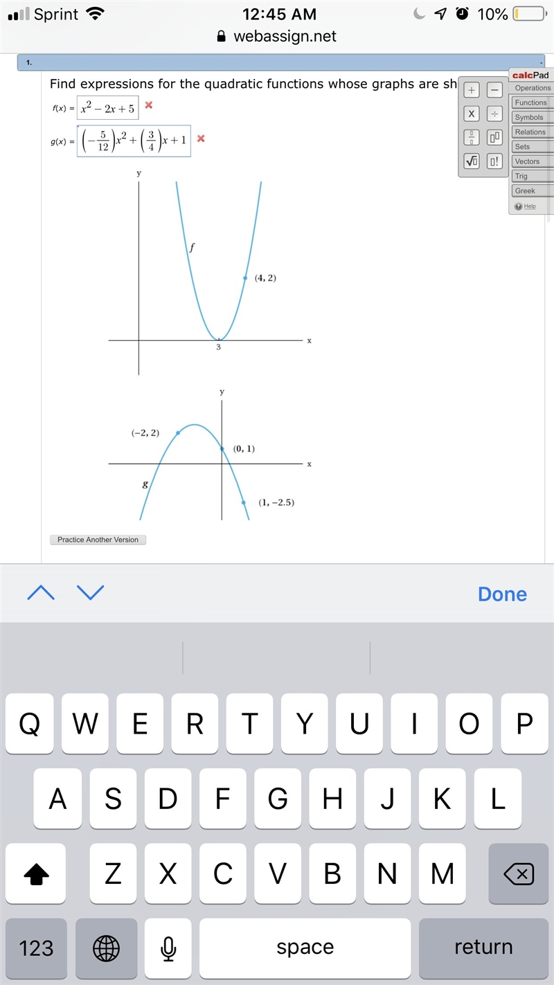 Please help with the questions in the image-example-1