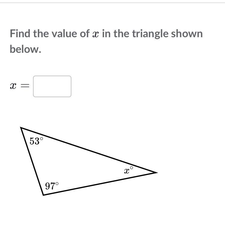 Please help and find what the value of x is-example-1