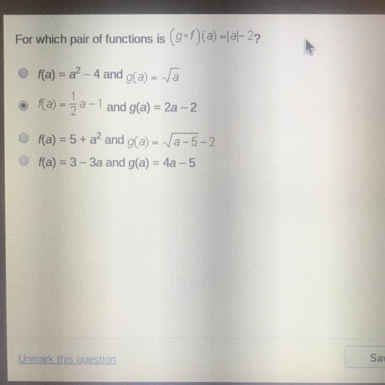 TIMED! Anyone know the answer to this algebra 2 problem?-example-1