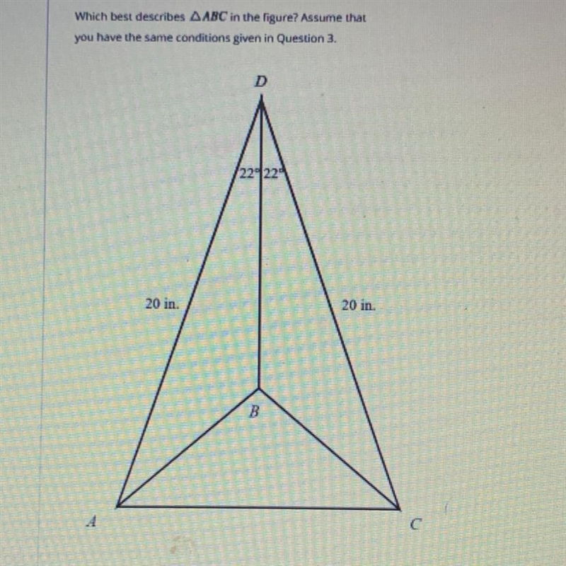 A. Isosceles B. Right C. Equilateral D. Obtuse-example-1