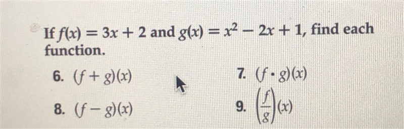 Can anyone help with problems 6 and 8 those are the only ones I cannot figure out-example-1