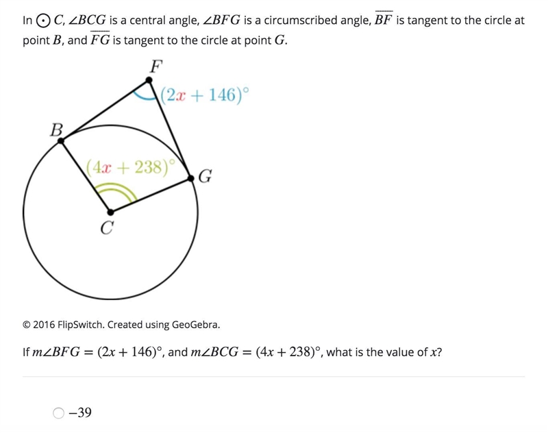 A. −39 b. 34 c. 26 d. −34 e. −26-example-1