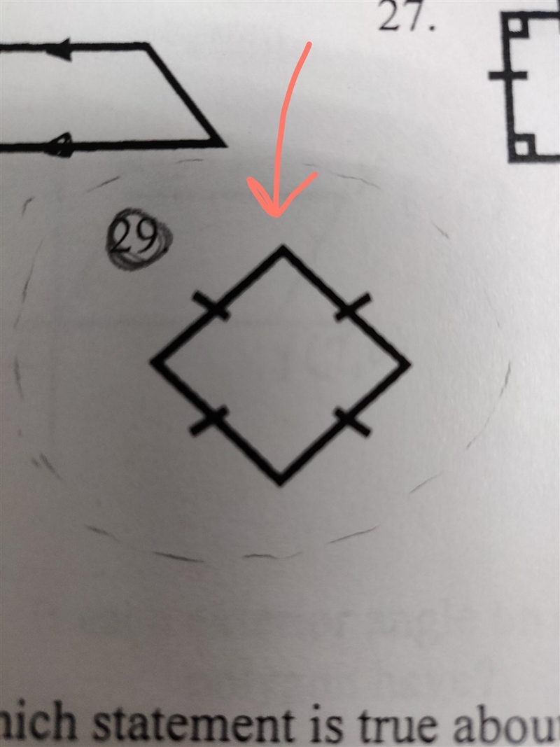 Name the quadrilateral (image) as specifically as possible using the information marked-example-1