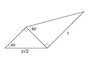 What is the value of y? Enter your answer, as an exact value, in the box. y =-example-1