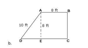 9. Find the area of each figure to the nearest tenth 140,110,180,50 8,8,10-example-2