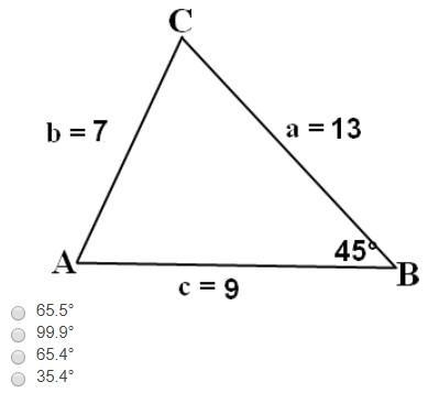 Find the the measure of angle C-example-1