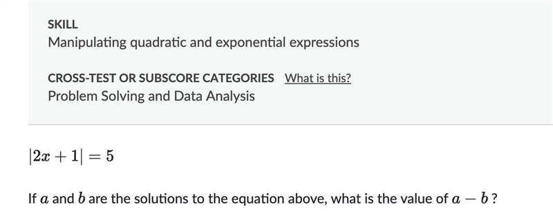 The problem is in the picture. Please help. I am reviewing for the SAT.-example-1