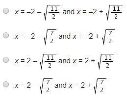 What are the zeros of the quadratic function f(x) = 2x2 + 8x – 3?-example-1