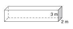 What is the surface area of the rectangular prism, if its length is 17 meters? 114 m-example-1