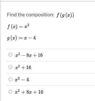 Find the composition: f(g(x))-example-1