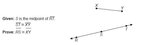 NEED HELP 100 PTS A conjecture and the two-column proof used to prove the conjecture-example-1