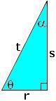 If θ = 72° and s = 20 cm, what is the value of t to the nearest tenth of a centimeter-example-1