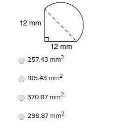 The radius of the semicircle in the following composite figure is 8.5 millimeters-example-1