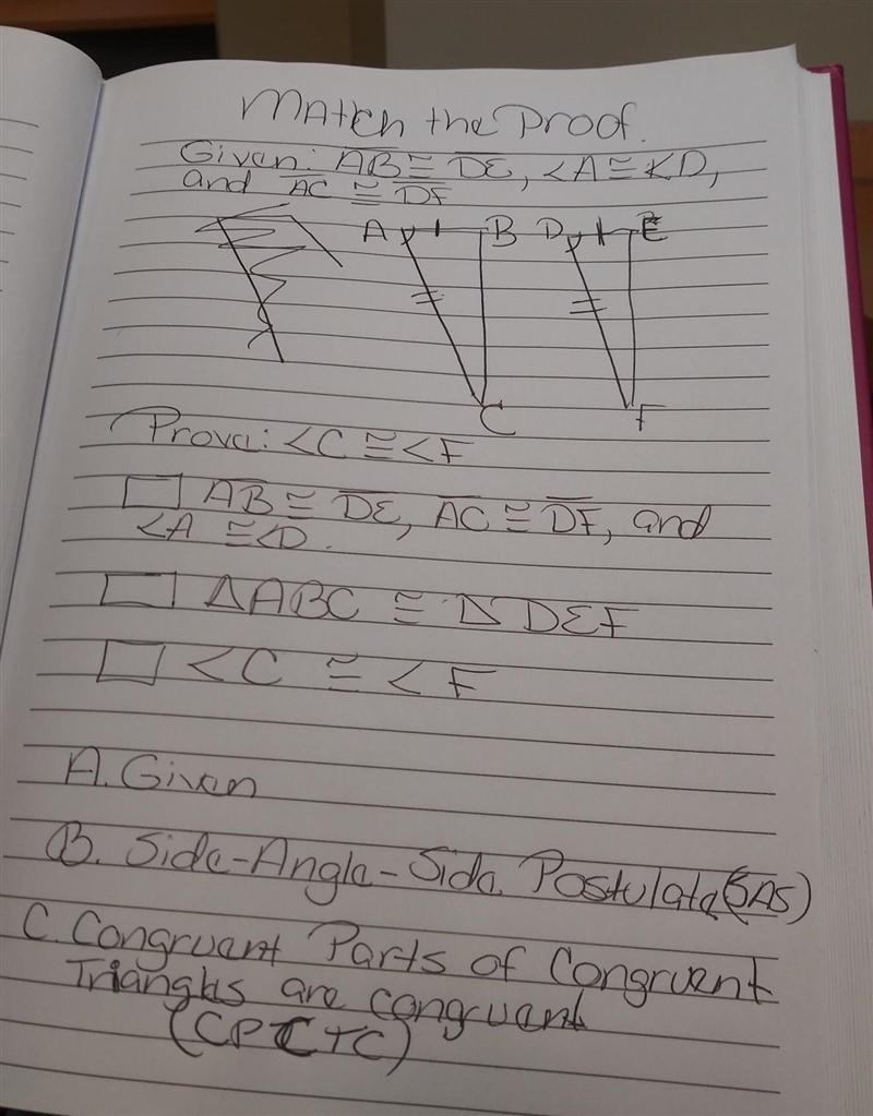 Match the proof part 1:​-example-1