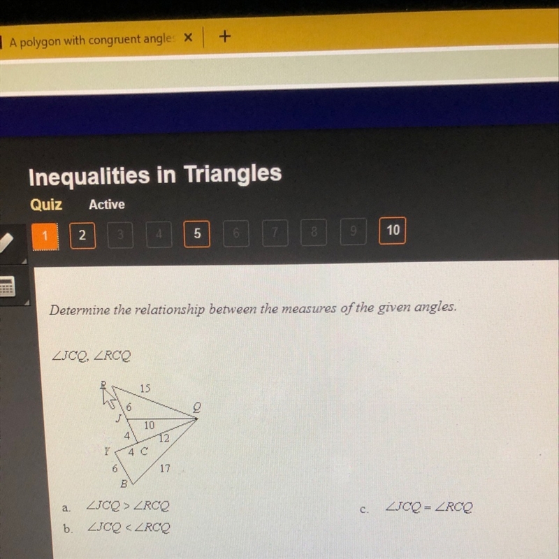 Need help with 7 geometry questions-example-1