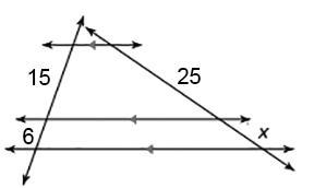 Solve for x. A. 12 B. 11 C. 10 D. 9-example-1