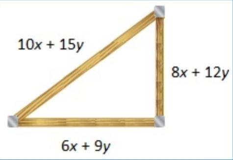 Assume that the wooden triangle shown is a right triangle. ​​ a. Write an equation-example-1