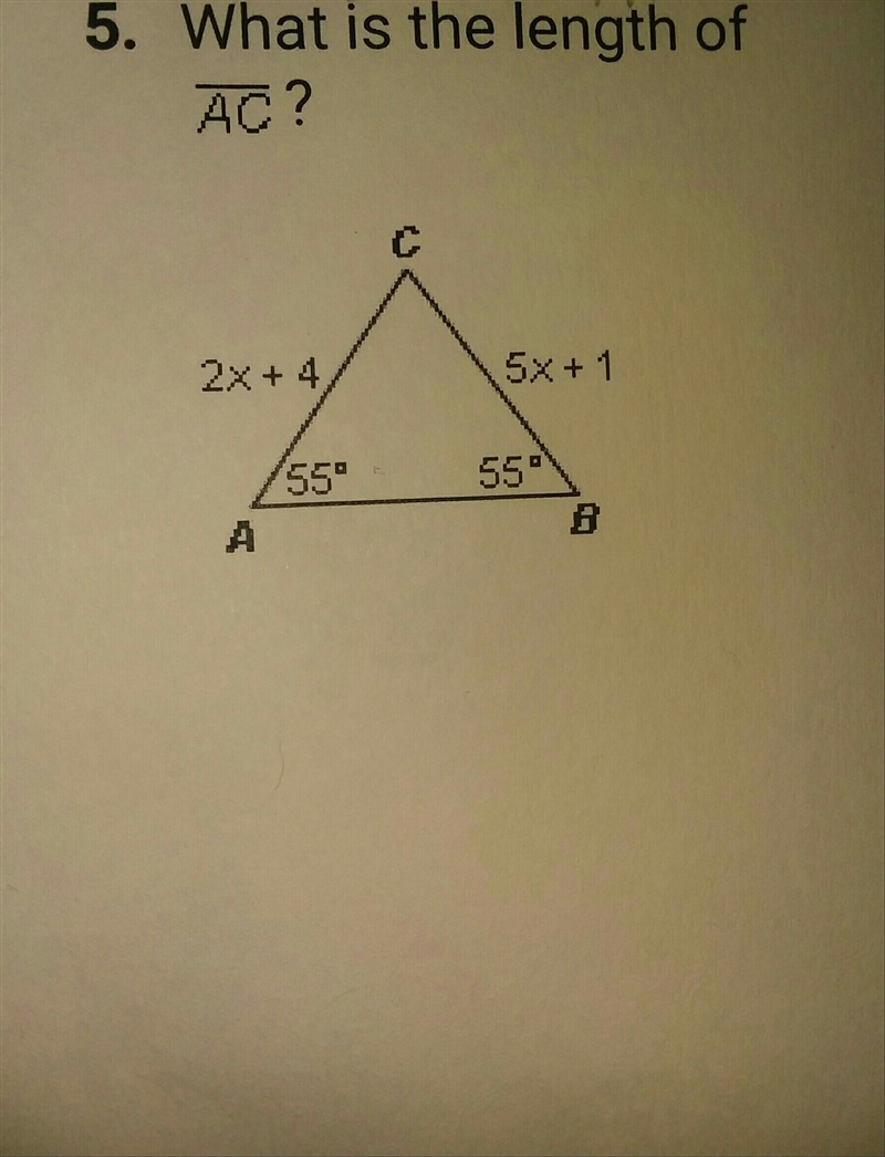 What is the length of line segment "AC"?​-example-1