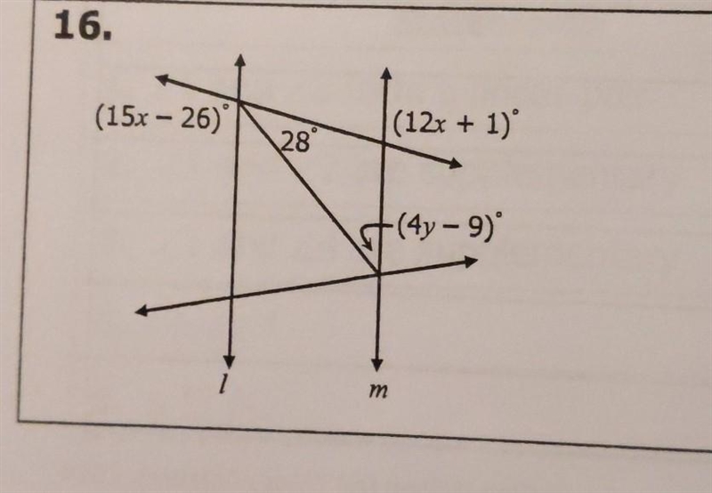 Find the missing variables​-example-1