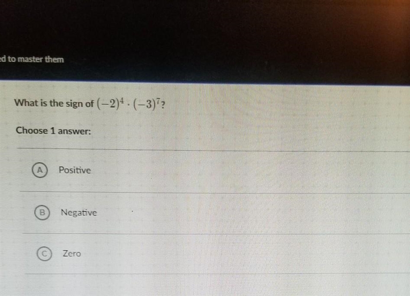 This question gets me confused everytime when I see this. It's called " Signs-example-1