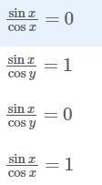 Which equation shows a correct relationship of trigonometric functions?-example-1